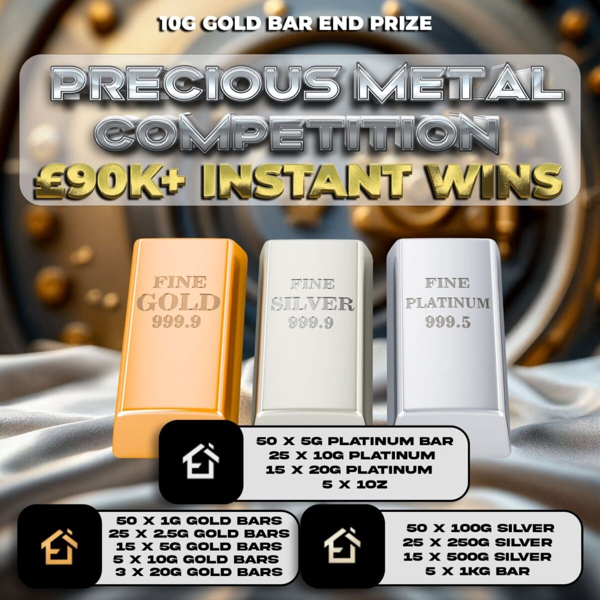 Hello Precious - £90K+ Precious Metal Competition! (With Bonuses)